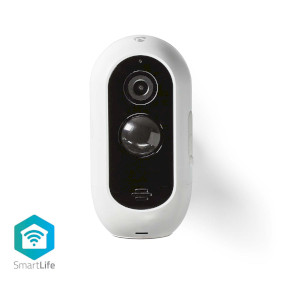 WIFICBO30WT Smartlife camera voor buiten | wi-fi | full hd 1080p | ip65 | max. batterijduur: 6 maanden | cloud o