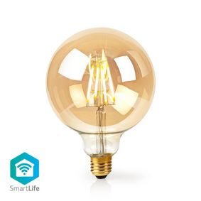 WIFILF10GDG125 Smartlife led filamentlamp | wi-fi | e27 | 500 lm | 5 w | warm wit | 2200 k | glas | android™ 