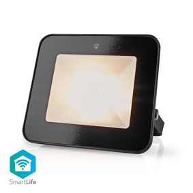 WIFILOFC20FBK Smartlife buitenlamp | 1600 lm | wi-fi | 20 w | rgb / warm tot koel wit | 2700 - 6500 k | aluminium 