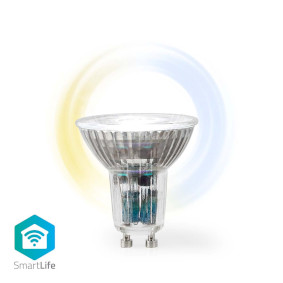 WIFILRW10GU10 Smartlife led spot | wi-fi | gu10 | 345 lm | 4.9 w | warm tot koel wit | 2700 - 6500 k | energieklas