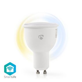 WIFILW10WTGU10 Smartlife led bulb | wi-fi | gu10 | 380 lm | 4.5 w | koel wit / warm wit | 2700 - 6500 k | energiekl