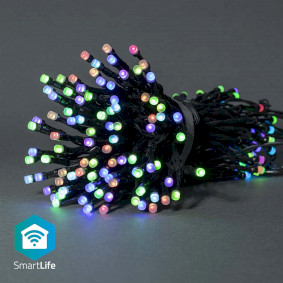 WIFILX01C84 Smartlife-kerstverlichting | koord | wi-fi | rgb | 84 led's | 10.0 m | android™ / ios