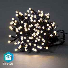 WIFILX01W200 Smartlife-kerstverlichting | koord | wi-fi | warm wit | 200 led's | 20.0 m | android™ / ios
