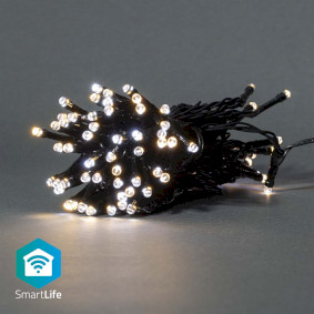 WIFILX02W50 Smartlife-kerstverlichting | koord | wi-fi | warm tot koel wit | 50 led's | 5.00 m | android™ 