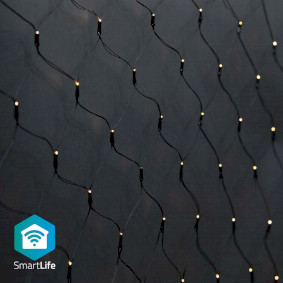 WIFILXN01W280 Smartlife-kerstverlichting | net | wi-fi | warm wit | 280 led's | 3.00 m | 3 x 2 m | android™ 