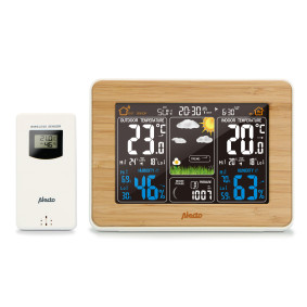 WS-1560 Weerstation met draadloze sensor bamboe