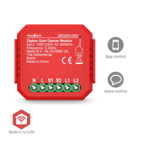 ZBGDN10RD Smartlife modules | zigbee 3.0 | 2.5 w | kroonsteen | app beschikbaar voor: android™ / ios