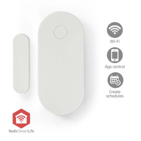ZBSD10WT Smartlife slimme deur/raam sensor | zigbee 3.0 | batterij gevoed | android™ / ios | wit