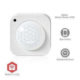 ZBSM20WT Smartlife bewegingssensor | zigbee 3.0 | batterij gevoed / usb gevoed | detectiehoek: 100 ° | d