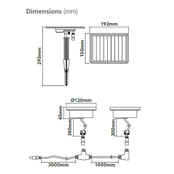 0054047 Gizmo solar ground light Product foto