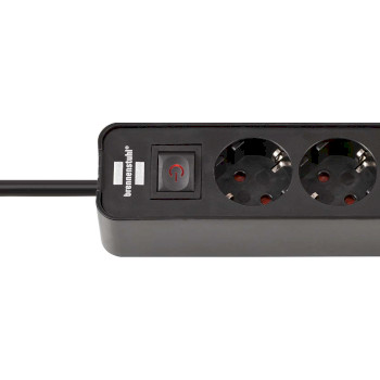 1153240106 Ecolor 4-voudige stekkerdoos met usb-oplaadaansluiting (stopcontact met 2x usb c, schakelaar en 1,5  Product foto