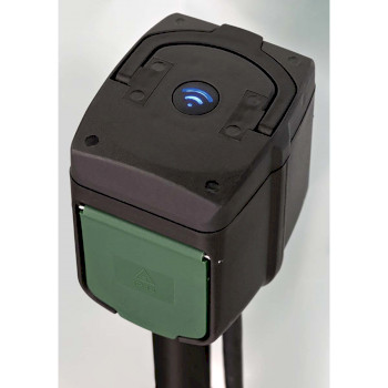 1154540601 Brennenstuhl®connect wifi slimme buitenstopcontact 2-voudig / slimme stekkerdoos voor buiten ip Product foto