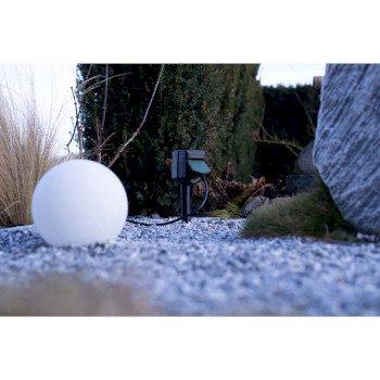 1154540601 Brennenstuhl®connect wifi slimme buitenstopcontact 2-voudig / slimme stekkerdoos voor buiten ip Product foto