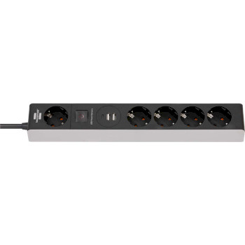 1159780615 5-voudige stekkerdoos met usb power delivery voor snel opladen (1x oplader type c, 2x usb 2,4 a, 1,5 Product foto