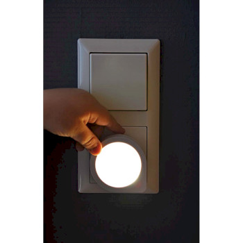 1173190 Led-nachtlamp met schemersensor / nachtlichtcontactdoos (zacht en onopvallend stopcontactlicht met e Product foto