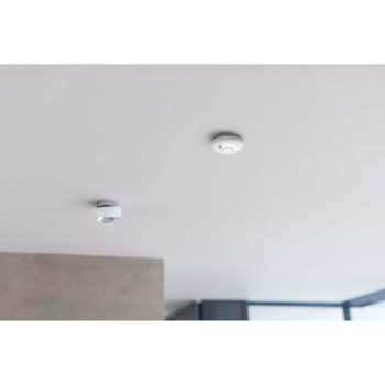 1290090 Brennenstuhl®connect slimme rook- en hittemelders wrhm01 met app-melding en doordringend alarms Product foto