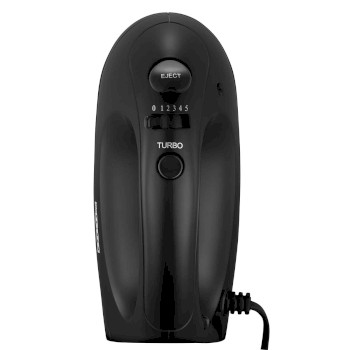 16200085 Handmixer met turbo 300 watt zwart Product foto