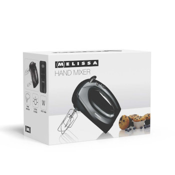 16200085 Handmixer met turbo 300 watt zwart Verpakking foto