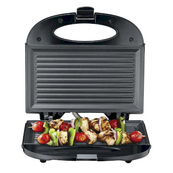 16240109 Sandwichmaker / grillplaat 750 watt zwart