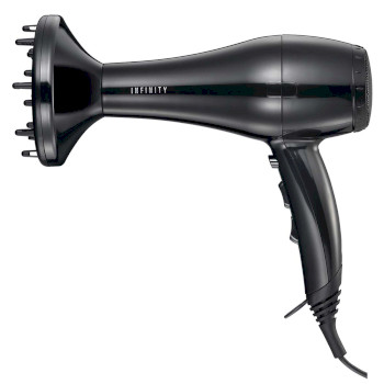 16640152 Haardroger 2 snelheden en 3 warmtestanden 2000w zwart Product foto