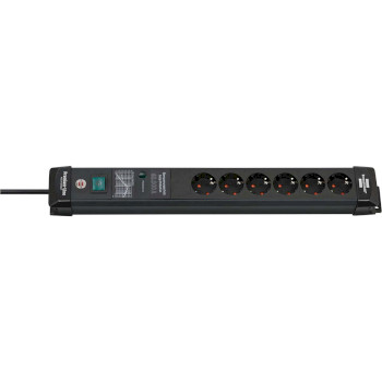1951160402 Premium-line 6-voudige stekkerdoos met overspanningsbeveiliging tot 60.000 a Product foto