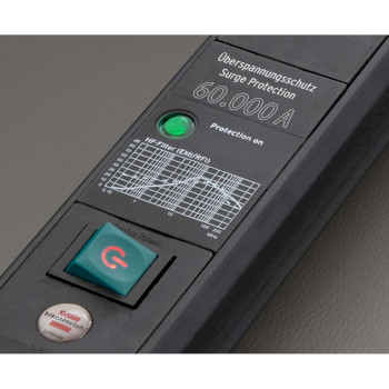 1951160402 Premium-line 6-voudige stekkerdoos met overspanningsbeveiliging tot 60.000 a Product foto
