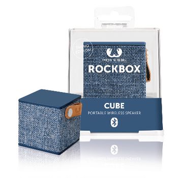 1RB1000IN Bluetooth-speaker rockbox cube fabriq edition 3 w indigo