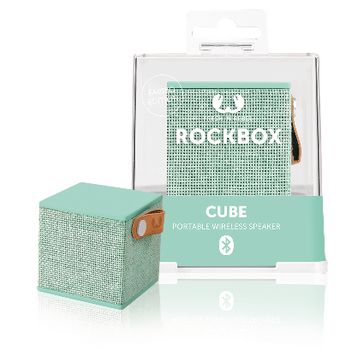 1RB1000PT Bluetooth-speaker rockbox cube fabriq edition 3 w peppermint