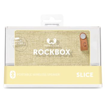 1RB2500BC Bluetooth-speaker rockbox slice fabriq edition 6 w buttercup Verpakking foto