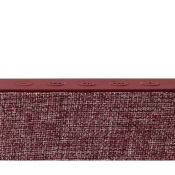 1RB2500RU Bluetooth-speaker rockbox slice fabriq edition 6 w ruby In gebruik foto