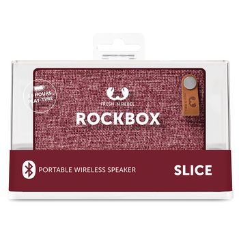 1RB2500RU Bluetooth-speaker rockbox slice fabriq edition 6 w ruby Verpakking foto