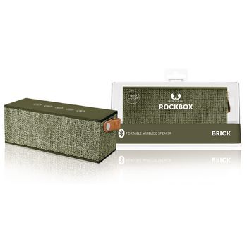1RB3000AR Bluetooth-speaker rockbox brick fabriq edition 12 w army