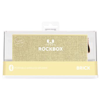 1RB3000BC Bluetooth-speaker rockbox brick fabriq edition 12 w buttercup Verpakking foto