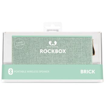 1RB3000PT Bluetooth-speaker rockbox brick fabriq edition 12 w peppermint Verpakking foto