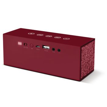 1RB3000RU Bluetooth-speaker rockbox brick fabriq edition 12 w ruby Product foto