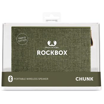 1RB5000AR Bluetooth-speaker rockbox chunk fabriq edition 20 w army Verpakking foto