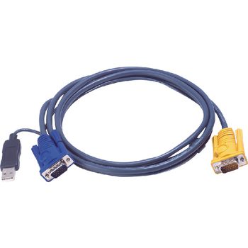 2L-5203UP Kvm kabel vga male / usb a male - aten sphd15-y 3.0 m