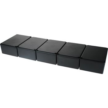 RND 455-00027 Potting box 49.5 x 73.5 x 28 mm zwart pu = 5 st