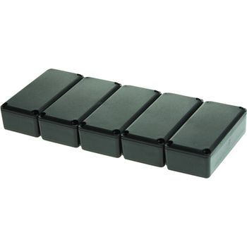 RND 455-00030 Potting box 27.5 x 57.5 x 18 mm zwart pu = 5 st