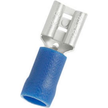 RND 465-00065 Blade receptacle blauw 6.3 x 0.8 mm n/a pu = 100 st