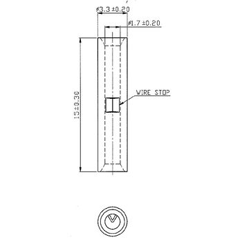 RND 465-00128 Kabelverbinder 0.5...1.5 mm² n/a pu = 100 st Product foto