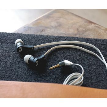3EP100CL Lace headset in-ear 3.5 mm ingebouwde microfoon 1.2 m cloud In gebruik foto