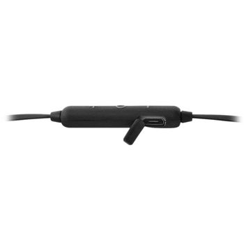 3EP400BL Lace supreme headset waterbestendig in-ear bluetooth ingebouwde microfoon zwart/grijs In gebruik foto