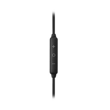 3EP400BL Lace supreme headset waterbestendig in-ear bluetooth ingebouwde microfoon zwart/grijs In gebruik foto
