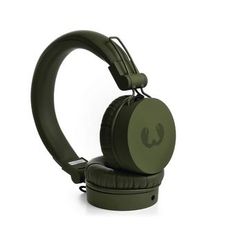 3HP100AR Caps headset on-ear 3.5 mm ingebouwde microfoon 1.2 m army