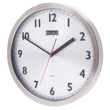 506740 Balance | wall clock | 40 cm | analogue | aluminum