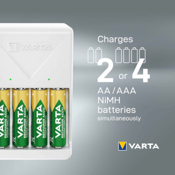57657101451 Stekker oplader 4x aa 2100 mah Product foto