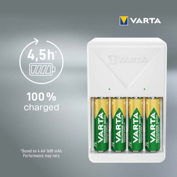 57657101451 Stekker oplader 4x aa 2100 mah Product foto