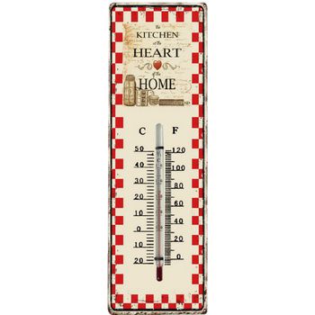 595387 Thermometer rustic