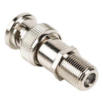 606301091 Coax-adapter xlr bnc male - f-connector female zilver Product foto